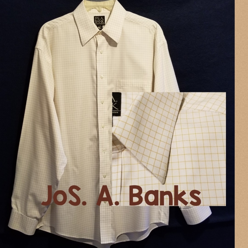 Jos. A. Bank Traveler's Collection Dress Shirt
